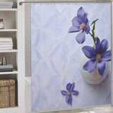 Peaceful Periwinkle Shower Curtain