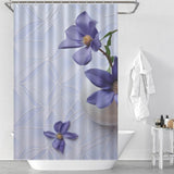 Peaceful Periwinkle Shower Curtain