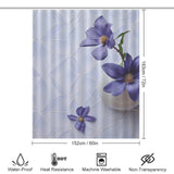 Peaceful Periwinkle Shower Curtain