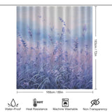  Periwinkle Shower Curtain