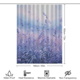  Periwinkle Shower Curtain