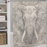 Powerful Elephant Shower Curtain