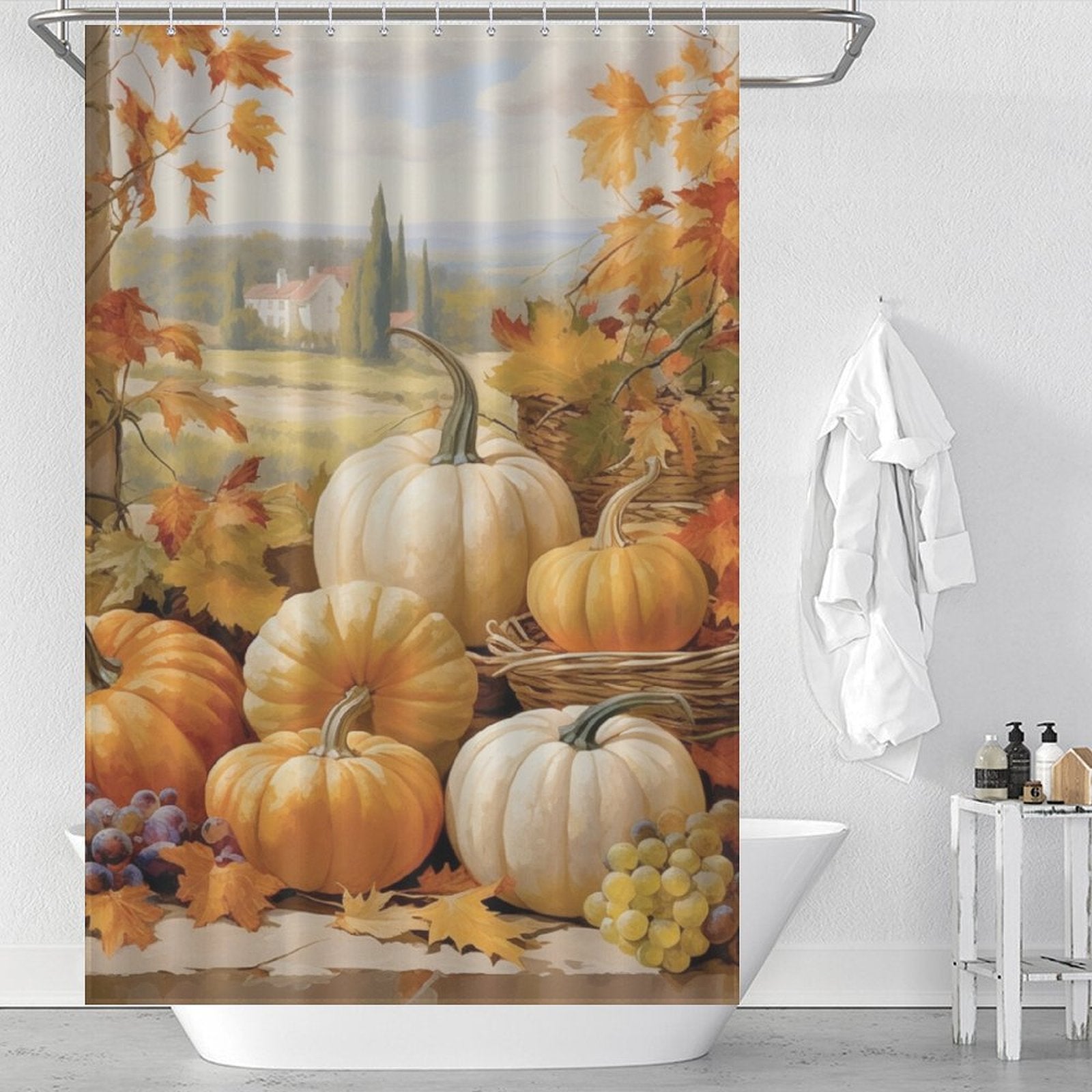 PumpkinPatch Pumpkin Shower Curtain