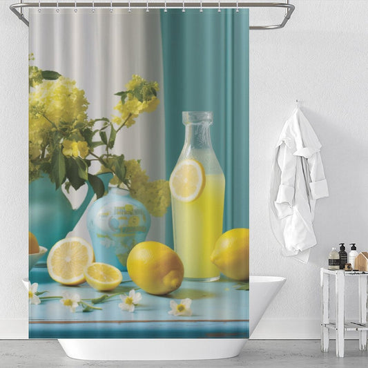 Refreshing Summer Shower Curtain