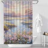 Renewal Blooms Spring Flowers Shower Curtain