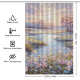 Renewal Blooms Spring Flowers Shower Curtain