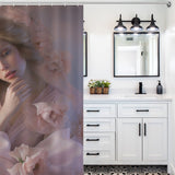 Romantic Blush Shower Curtain