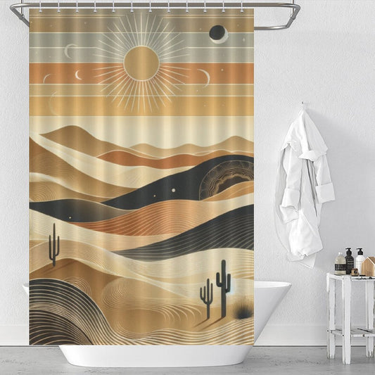 Rustic Desert Shower Curtain