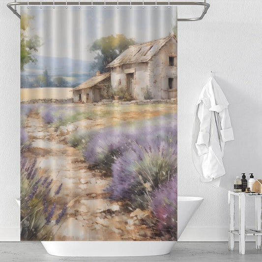 Rustic French Country Shower Curtain