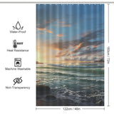 Sailboat Horizon Beach Shower Curtain