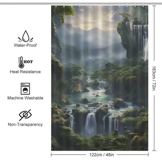 Scenic Nature Shower Curtain