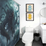 Sea Monster Kraken Shower Curtain