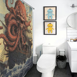 Seafaring Adventure Kraken Shower Curtain