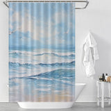 Seagull Beach Shower Curtain Ocean Bliss