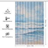 Seagull Beach Shower Curtain Ocean Bliss