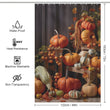 SeasonalDelight Pumpkin Shower Curtain