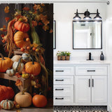 SeasonalDelight Pumpkin Shower Curtain