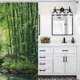 Serene Bamboo Shower Curtain