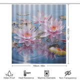 Serene Lotus Shower Curtain