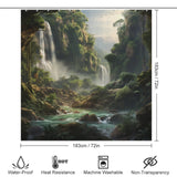 Serene Nature Shower Curtain