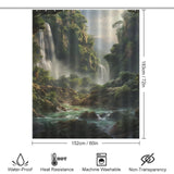 Serene Nature Shower Curtain