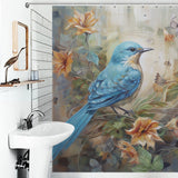 Serenity Bird Shower Curtain