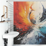 Splashes of Creativity Art Shower Curtain 