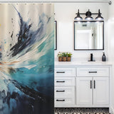 Splashes of Creativity Art Shower Curtain 