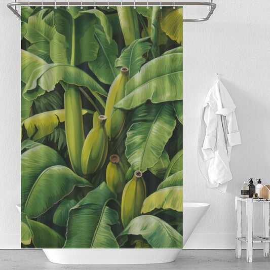 Sun fruit Art Banana Shower Curtain