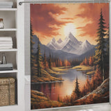 Sunrise Mountain Shower Curtain