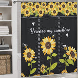 Sunshine Sunflower Shower Curtain
