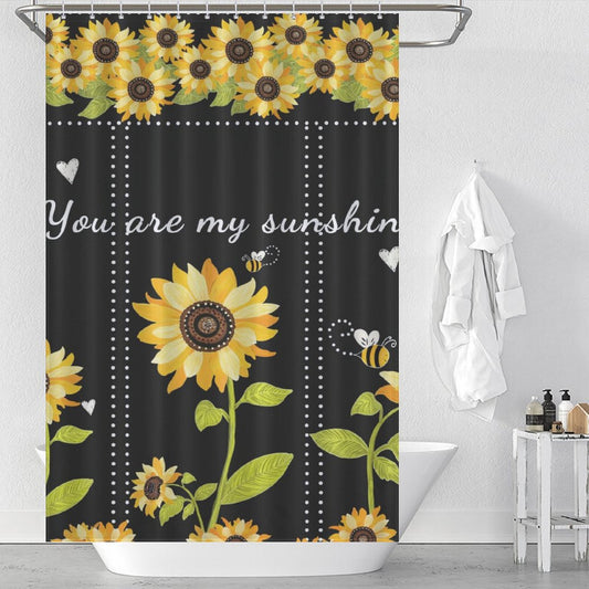 Sunshine Sunflower Shower Curtain