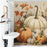 ThankfulHome Pumpkin Shower Curtain