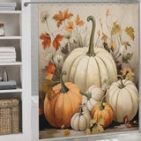 ThankfulHome Pumpkin Shower Curtain