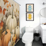 ThankfulHome Pumpkin Shower Curtain