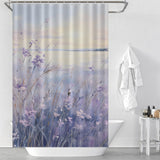 TranquilBeauty Periwinkle Shower Curtain