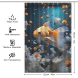 Tranquil Goldfish Shower Curtain 