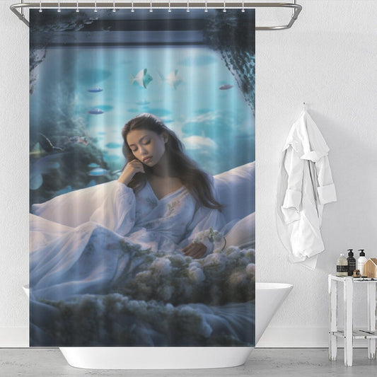 Tranquil Spa-Like Shower Curtain