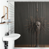 Tribal Spear Shower Curtain