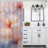 TropicalBlossom Hibiscus Shower Curtain