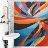 Unique Abstract Shower Curtain