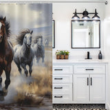 Untamed Nature Horse Shower Curtain