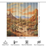 Vibrant Desert Shower Curtain