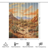 Vibrant Desert Shower Curtain