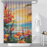 Vibrant Tropical Shower Curtain