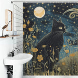 WhiskerTales Cat Shower Curtain