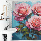 Whispers Pink Rose Shower Curtain