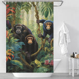 Wildlife Celebration Monkey Shower Curtain