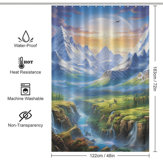 Woodland Nature Shower Curtain