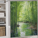 Zen Bamboo Shower Curtain